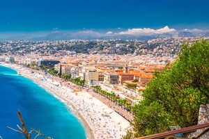 La belle ville de Nice