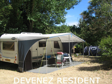 location caravane camping var